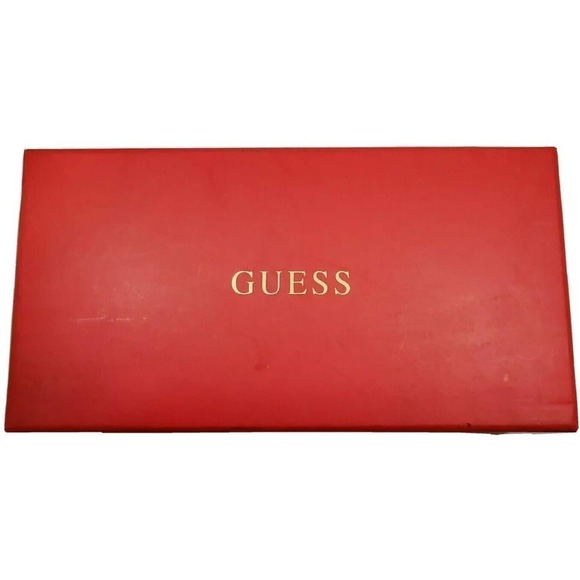 GUESS Factory Woman Champagne Logo Zip-Around Wallet Clutch Bag NWT - Picture 7 of 12